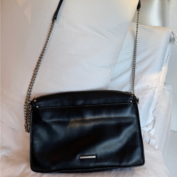 Rebecca Minkoff Black Studded Chain crossbody Bag - Picture 3 of 6